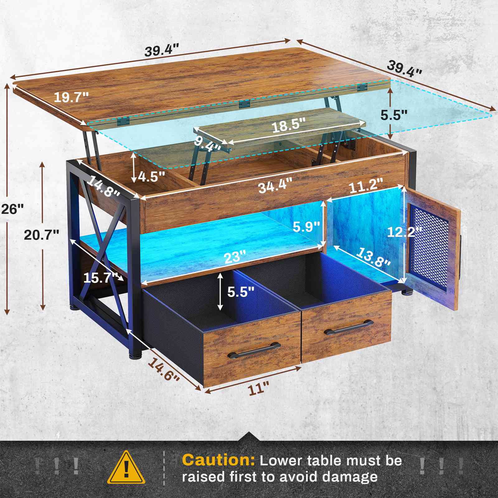2 person desk